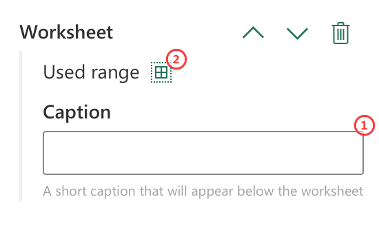 Pubilsheet Add-in Full Range Element